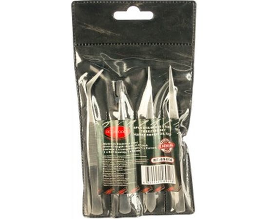 Набор пинцетов ROCKFORCE 4 предмета RF-69414 – изображение 2