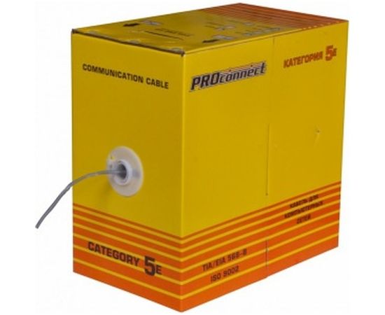 Кабель UTP 4PR 24AWG CAT5e 305м PROCONNECT 01-0052 – изображение 2