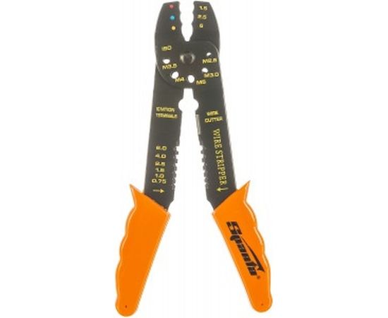 Стриппер для зачистки электропроводов и обжима контактных клемм 210 мм SPARTA 177505 – изображение 2