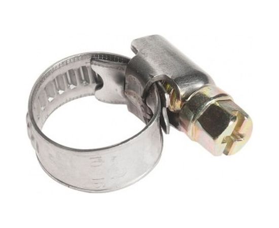 Ленточный червячный хомут 010-016мм нержавеющая сталь JTC-ZN16 – изображение 2