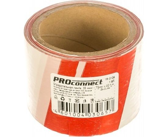 Оградительная лента PROCONNECT 35 мкм - 75ммх50 п.м. 19-3136 – изображение 2