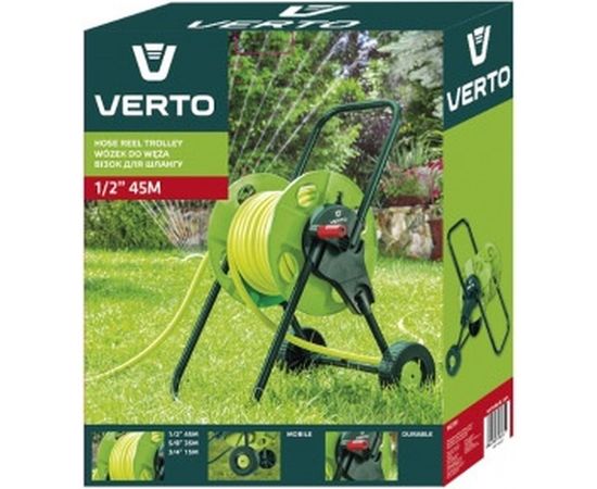 Катушка для садового шланга VERTO 15G791 – изображение 2