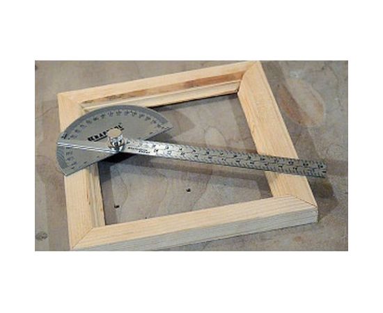 Транспортир с линейкой KRAFTOOL 34290 – изображение 3