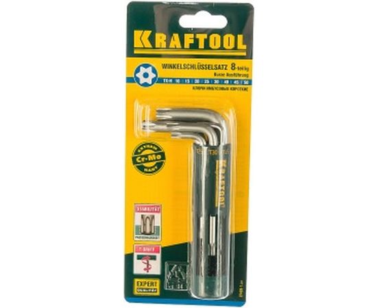 Шестигранные короткие ключи EXPERT 8 предметов Kraftool 27433-1_z01 – изображение 3