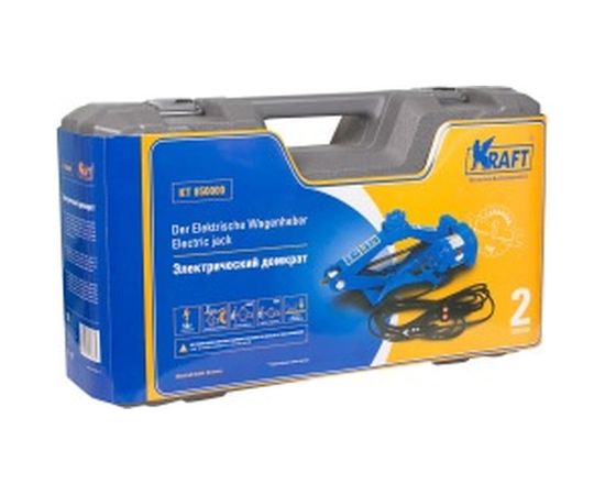 Электрический домкрат KRAFT 2 т, в кейсе KT 850000 – изображение 5