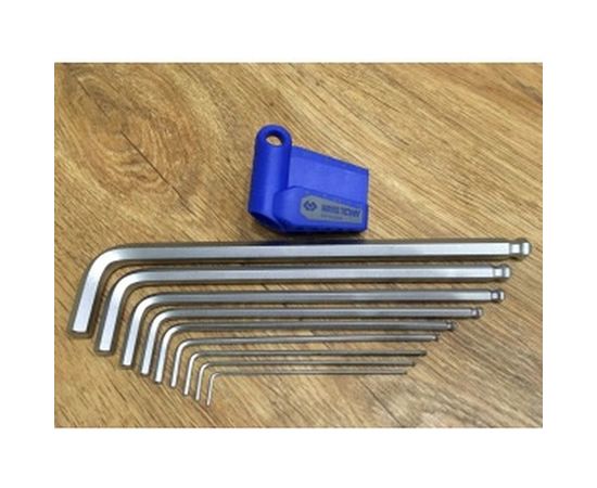 Набор Г-образных шестигранников KING TONY 1,5-10 мм 9 предметов 20109MR – изображение 5