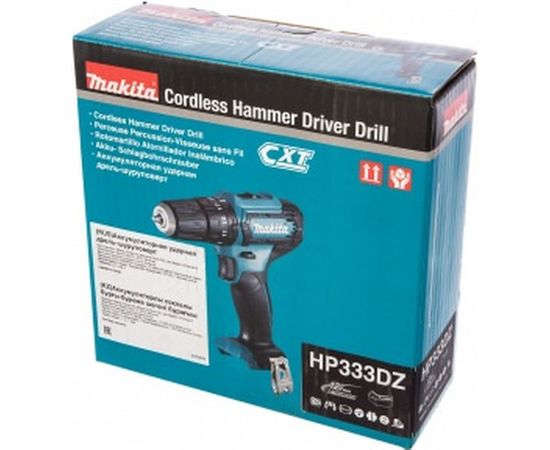 Аккумуляторная дрель-шуруповерт Makita HP333DZ – изображение 6