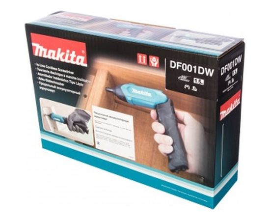 Аккумуляторная отвертка Makita DF001DW – изображение 8