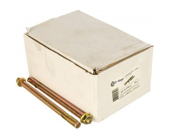 Анкерный болт с гайкой КРЕП-КОМП 10х150 40шт аг10150 