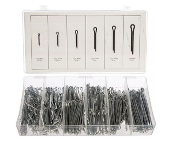 Набор шплинтов СИБРТЕХ 555 предметов 47604 