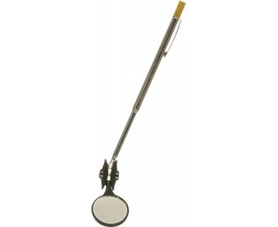 Телескопическое зеркало с магнитом, круглое, 38 мм, длина 52,5см ЭВРИКА ER-53007 