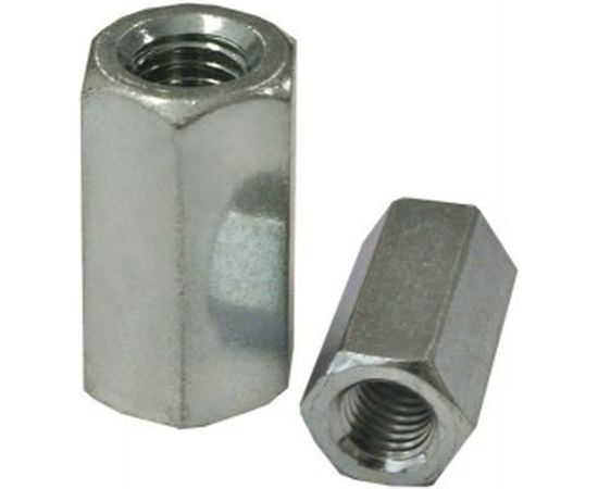 Удлиняющая гайка КРЕП-КОМП цинк DIN6334 м10х30 50шт гу10ф 
