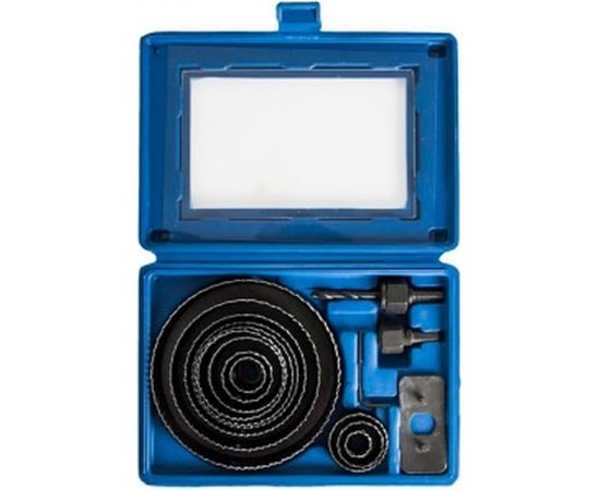 Набор HCS коронок 12 шт + 2 адаптера ПРАКТИКА 773-279 