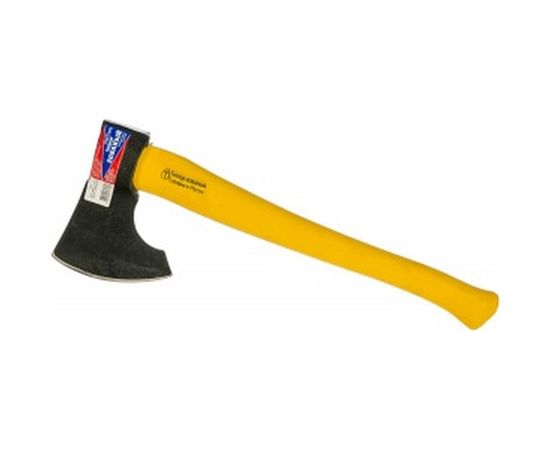 Топор,1100 г, в сборе, кованый, деревянное топорище, 500 мм, таежный "Тигр", г. Вача Россия 21695 