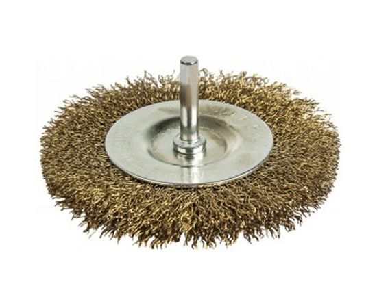 Кордщетка радиальная мягкая (100 мм) для дрели ПРАКТИКА 773-408 