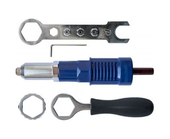 Насадка для шуруповерта для заклепок 2,4-4,8 мм ПРАКТИКА 919-648 