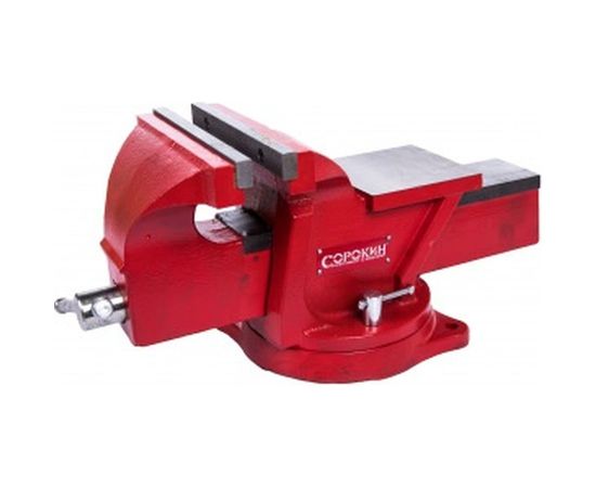 Слесарные поворотные тиски с наковальней СОРОКИН 1.918 – изображение 2