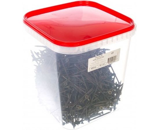 Саморезы ПАРТНЕР ГД 4,2х65мм 1000шт - ведро ФАС 2929 1000 82 – изображение 2