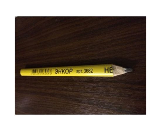 Строительный овальный карандаш Энкор 3682 – изображение 3