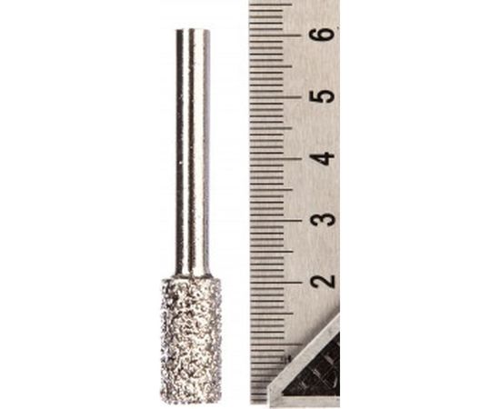 Шарошка алмазная цилиндрическая (10х20 мм) ПРАКТИКА 646-973 – изображение 3