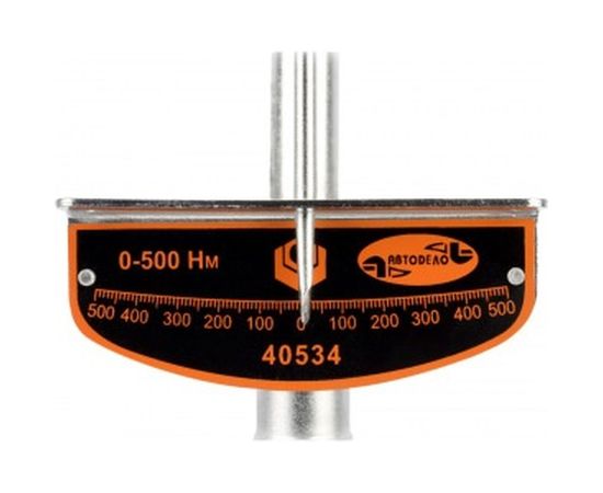 Динамометрический шкальный ключ АвтоDело 3/4" 0-500 Нм 40534 12689 – изображение 3