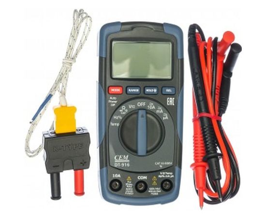 Цифровый мультиметр СЕМ DT-916 481394 – изображение 3