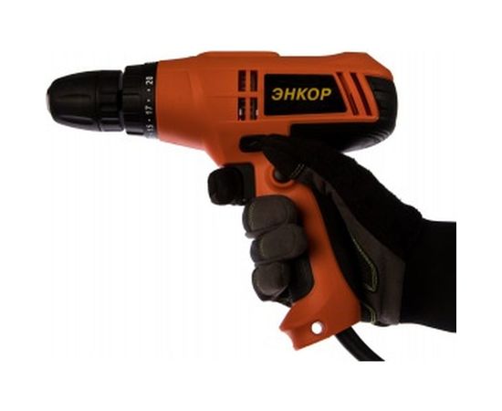 Электрическая дрель-шуруповерт Энкор ДШЭ-2 350ЭР/10 1/8 50064 – изображение 6