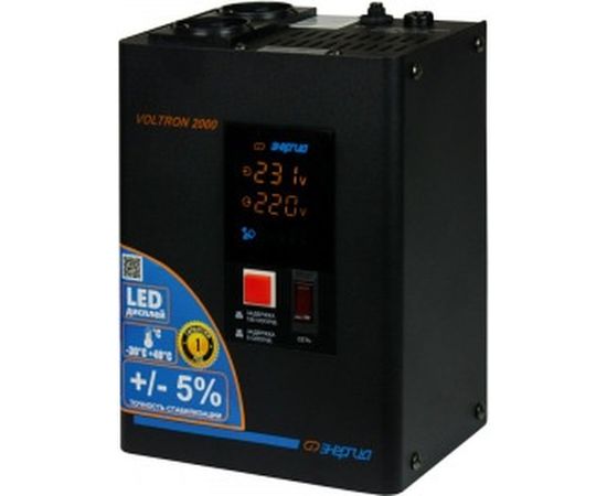 Cтабилизатор Энергия VOLTRON 5% - 2 000 E0101-0156 – изображение 6