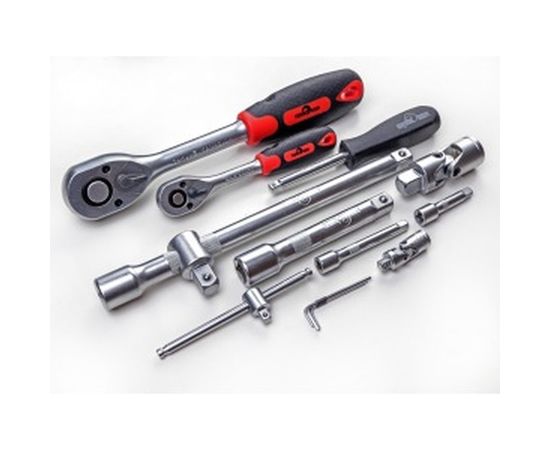 Набор инструмента СЕРВИС КЛЮЧ 108 предметов, 12 граней 12108 – изображение 6