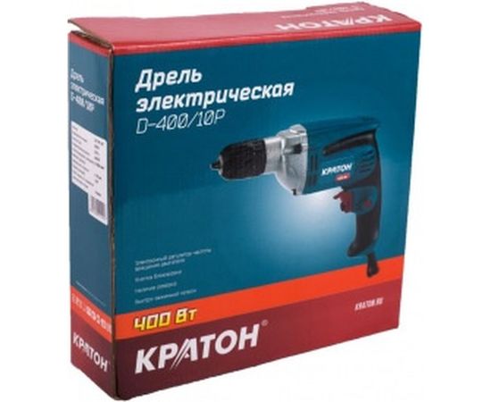 Дрель Кратон D-400/10P 3 02 01 021 – изображение 6