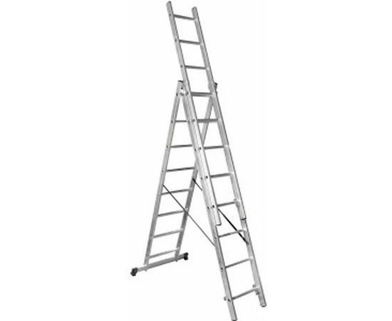 Трехсекционная лестница Inforce 3x8 ЛП-03-08 