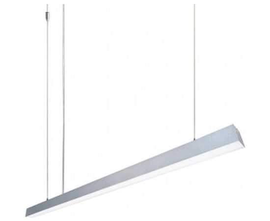 Линейный светильник APEYRON подвесной, светодиодный, 24Вт, IP 44, 4х4х100 см, цвет - серебро 14-25 