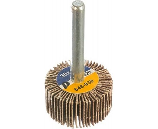 Круг лепестковый с оправкой (30х15 мм; P320) ПРАКТИКА 648-939 