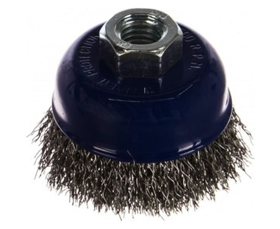 Кордщетка чашеобразная мягкая (65 мм; М14) ПРАКТИКА 032-423 