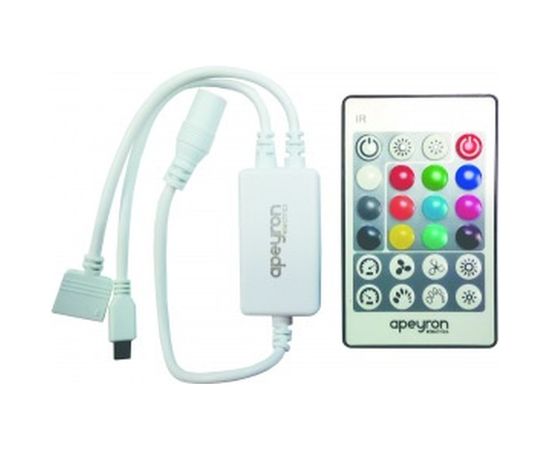 Контроллер APEYRON для светодиодной ленты RGBW, 72Вт, 12-24В, 4*1.5A/канал 04-29 