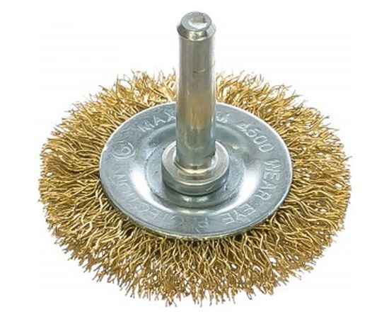 Кордщетка радиальная мягкая (50 мм) для дрели ПРАКТИКА 032-539 