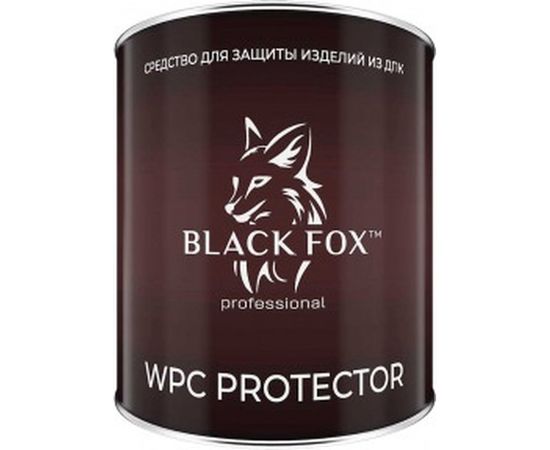 Масло для террасной доски ДПК Black Fox WPC Protector 2,5 л коричневое BF25B 