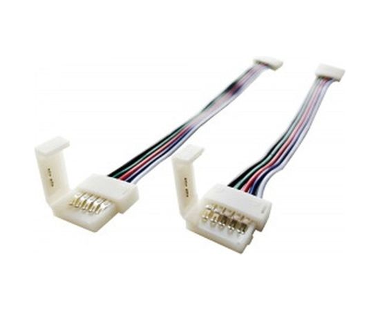 Комплект коннекторов APEYRON для RGBW светодиодной ленты 12,c AWG22+GRBW кабелем 09-74 