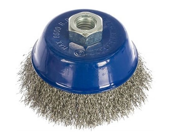 Кордщетка чашеобразная мягкая (90 мм; М14) ПРАКТИКА 032-447 