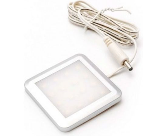 Комплект светодиодных квадратных накладных светильников Apeyron 12В, 1.3Вт х 4шт, ТБ 12-02 