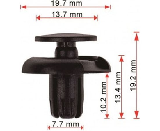 Клипса 50 шт AVERS MU000319-50 