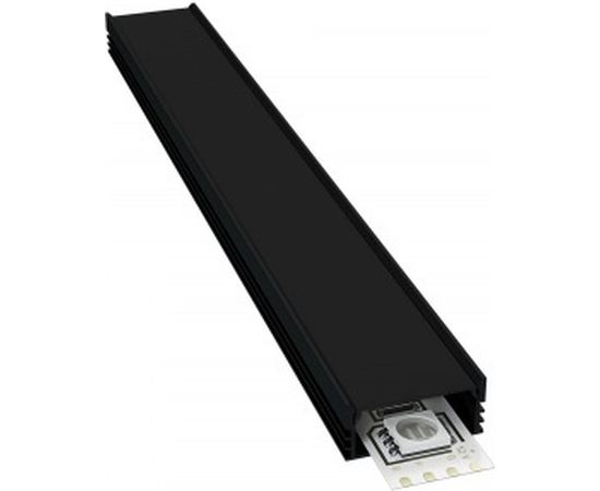 Алюминиевый П-образный профиль APEYRON для светодиодной ленты, черный 08-10-Ч 