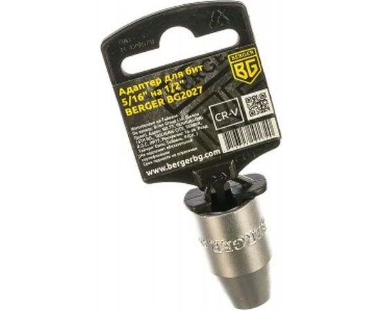 Адаптер для бит 5/16 на 1/2 Berger BG BG2027 