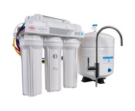 Система обратного осмоса Atoll A-560Em/A-550m STD 5 ступеней очистки с минерализатором, 120 л/сутки 