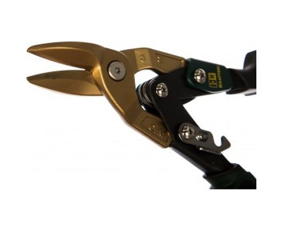 Ножницы по твердому металлу, двойная рычажная передача, Cr-Mo, титановое покрытие, двухкомпонентная ручка, правые, 250мм KRAFTOOL TITAN 2327-R – изображение 2