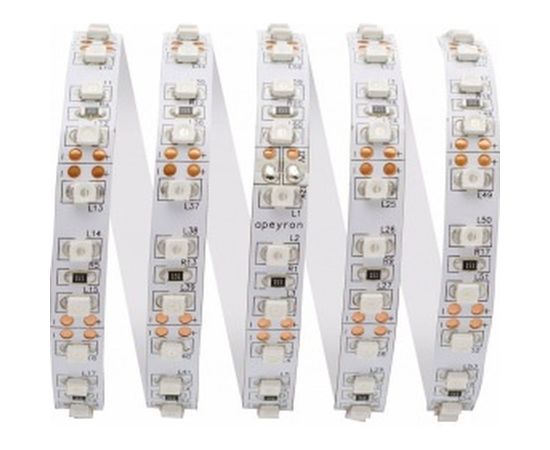 Светодиодная лента APEYRON 12В, 9.6Вт/м, smd3528, 120д/м, IP20, зеленый 19 – изображение 2