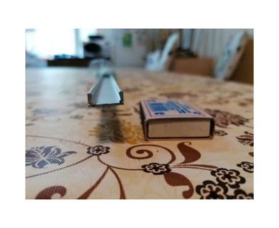 Накладной алюминиевый профиль APEYRON прямой для светодиодной ленты, серебро, 1м. 08-05-01 – изображение 2