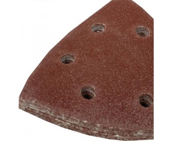 Набор шлифовальных листов дельтавидных (93 мм; Р80) 10 шт. ПРАКТИКА 240-447 – изображение 2