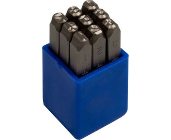 Набор ударных клейм (5 мм, цифры, 9 предметов) KING TONY 11409SQ05 – изображение 2