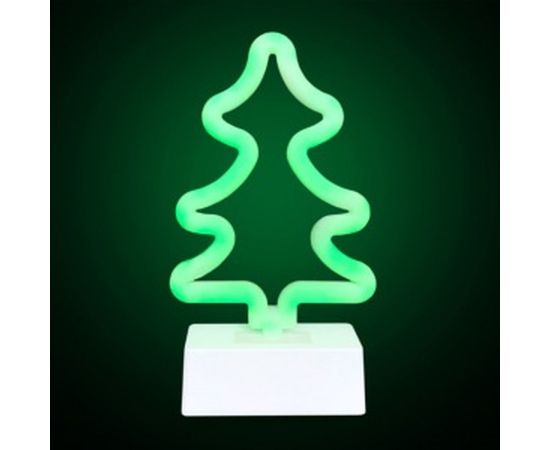 Светодиодный настольный светильник APEYRON "Елка", 3Вт, питание 2*АА, цвет свечения зеленый 12-65 – изображение 2